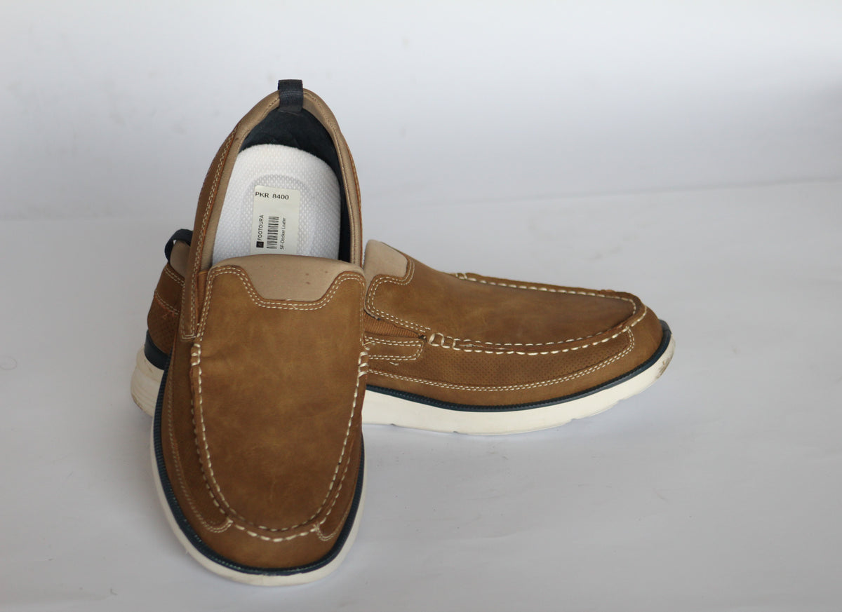 Dockers Tan Slip-On Loafers